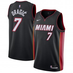 Miami Heat Goran Dragic 7 Nike 2020-2021 Icon Edition Miesten Pelipaidat Swingman